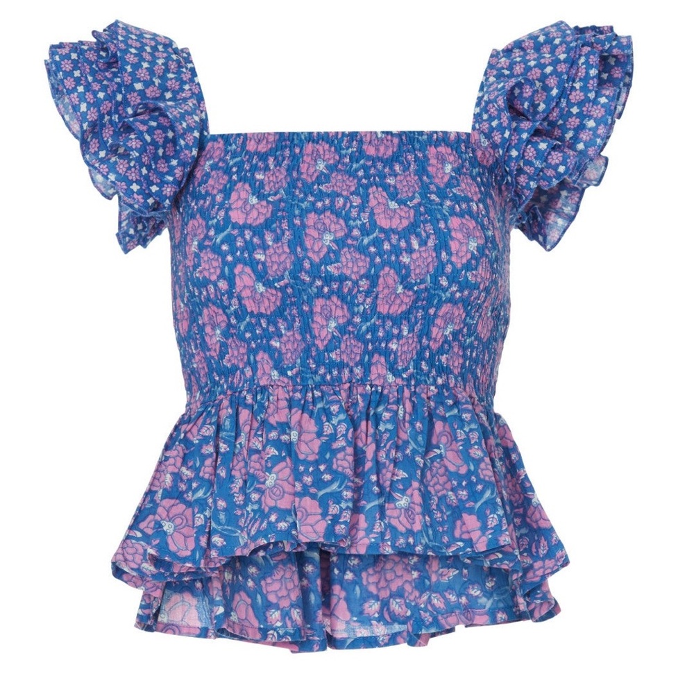 Mille Athena Peplum Top